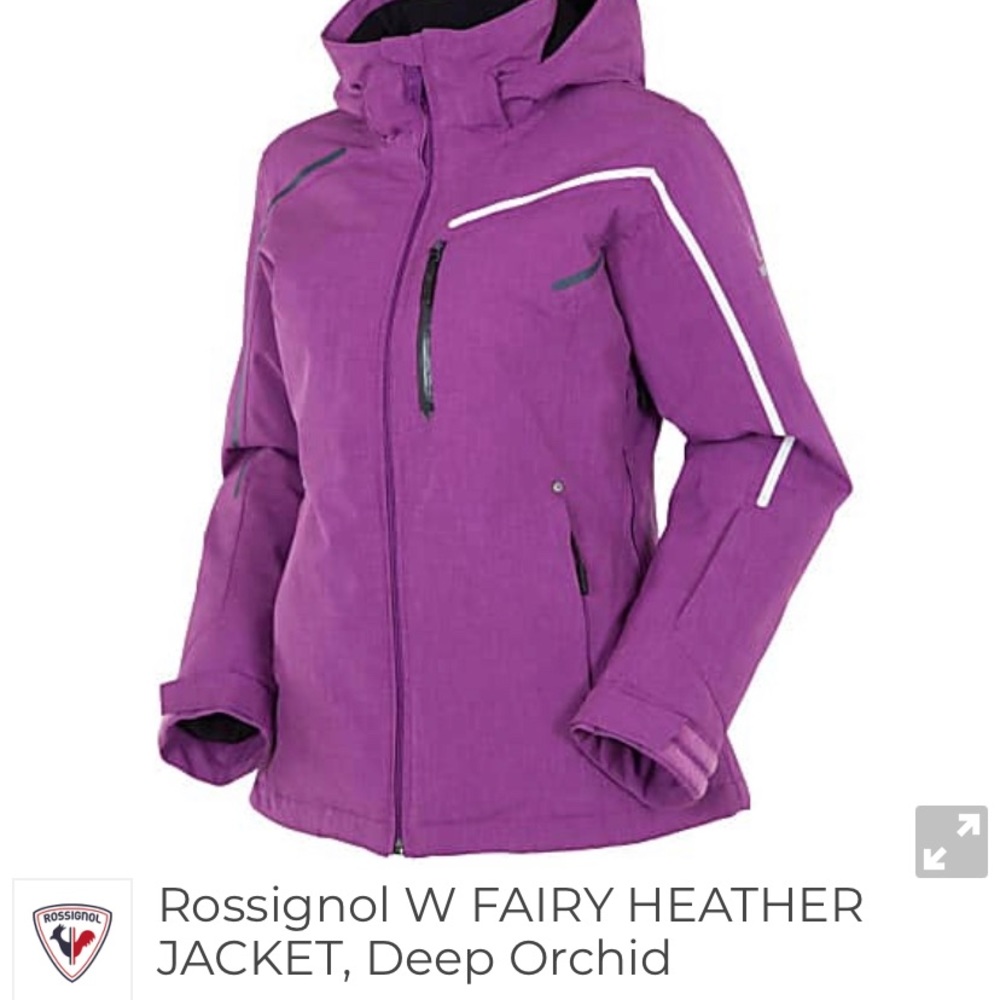 Rossignol Womens Ski Jacket in Deep Orchid New with Tags